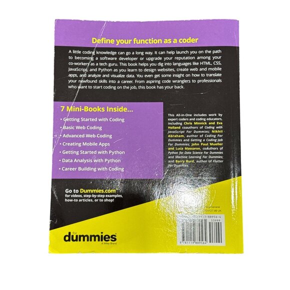 Coding All-In-One For Dummies 2nd Edition - Picture 2 of 6